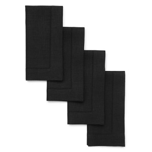 Solino Home Linen Classic Hemstitch Dinner Napkins - 1 of 4