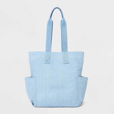 Campus Tote Handbag - Universal Thread™ Blue Denim : Target