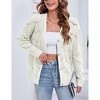 Women's Lightweight Crochet Cardigan Long Sleeve Hollow Out Kint Sweaters - 4 of 4