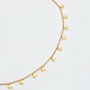 SOHI Women's Gold Gold Plated Minimal Necklace - 4 of 4