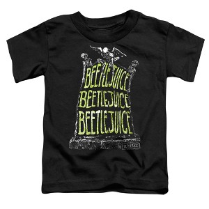 Toddler Boys' Beetlejuice Headstone Name T Shirt - 1 of 2