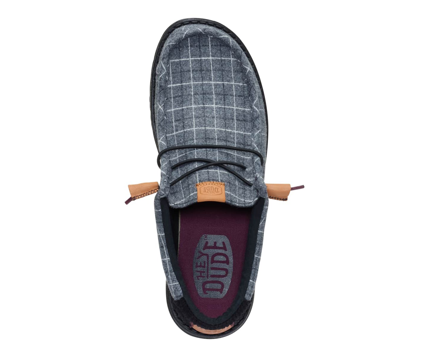 HEYDUDE Wally Plaid Corduroy, Black, 14, цвет: Чёрный — фото 3