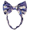 Men's Floral Printed Design 2.75 W And 4.75 L Inch Pre-Tied adjustable Bow Tie - 2 of 3