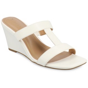 Journee Women's Clodie Wedge Sandals - 1 of 4