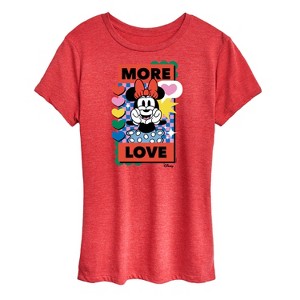 Women's - Disney - Minnie Mouse Short Sleeve Graphic T-Shirt - 1 of 4