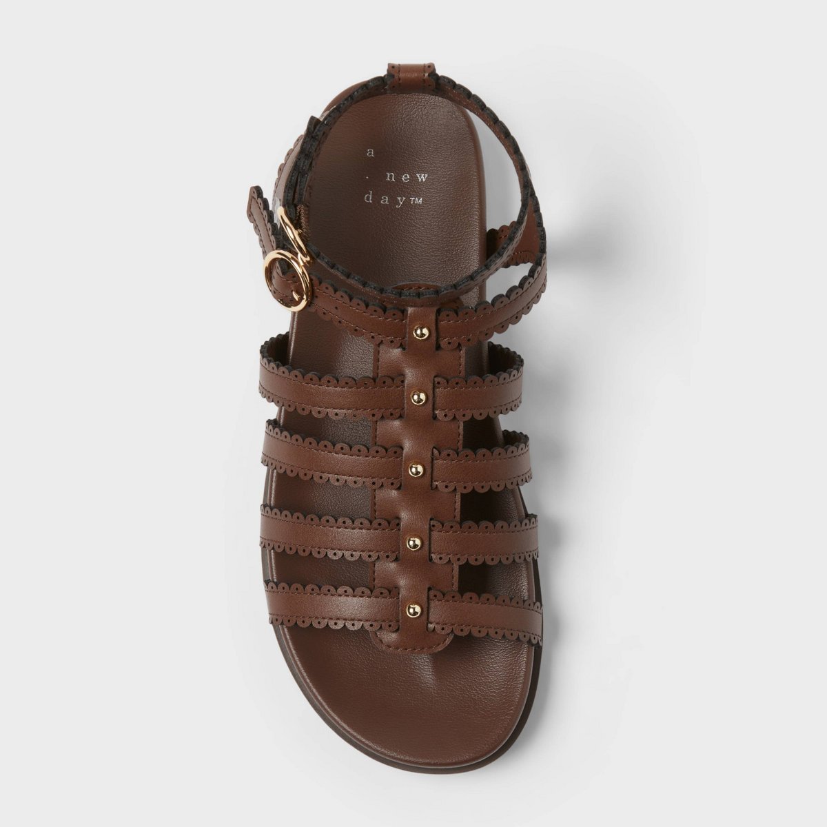Женские сандалии A New Day Women’s Billie Ankle Strap Sandals - A New Day™ Chocolate 7.5 — фото 3