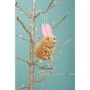 Gallerie II Snowy Easter Bunny Rabbit Hanging Christmas Ornament Decor - 3 of 3