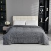 Single-sided cooling blanket,machine washable,made with breathable cooling technology fabric,lightweight - 2 of 4