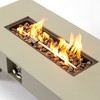 Mondawe 42 Inch 50,000 BTU Propane Fire Pit Table With Button Ignition & Knob Temperature Control - 3 of 4