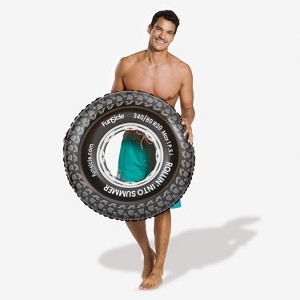 Funsicle Rollin’ Tire FunTube Black - 1 of 4