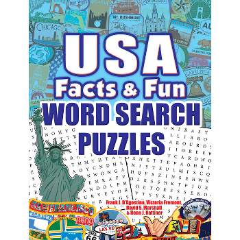USA Facts & Fun Word Search Puzzles - (Dover Puzzle Games) by  Frank J D'Agostino & Victoria Fremont & David Marshall & Ilene J Rattiner (Paperback)