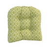 Blazing Needles, 19-inch U-Shaped Spun Polyester Outdoor Tufted Dining Chair Cushion - 2 of 2