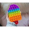 Toynk Pop Fidget Toy 10-button Rainbow Numbers Silicone Bubble Popping Game  : Target