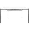 vidaXL Garden Gazebo 157.5"x157.5"x102.4" White 0.6 oz/ftÂ² - 2 of 4