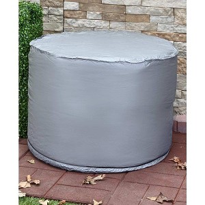 The Lakeside Collection Air Conditioner Covers for Outside Unit – Grey - Round - 1 of 1