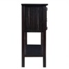 Okak Sideboard Cabinet, Bufft Cabinet with 2 Doors and 2 Shelves, Storage Cabinet for Living Room, Dining Room, Kitchen, Espresso - 4 of 4