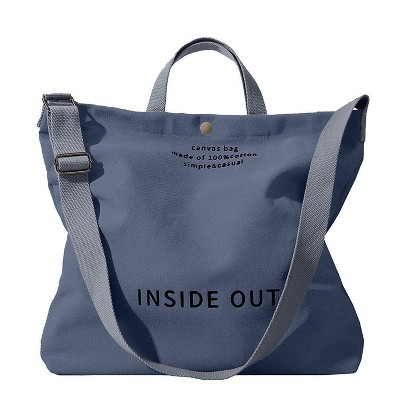 Tote Bag for Girls - Women Canvas Tote Handbags Casual Shoulder Work Bag Crossbody Top Handle Bag Cross-body Handbags, Large Capacity Shopping Bags