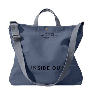 Tote Bag for Girls - Women Canvas Tote Handbags Casual Shoulder Work Bag Crossbody Top Handle Bag Cross-body Handbags, Large Capacity Shopping Bags - 1 of 4