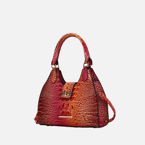 MKF Collection Ava Gradient Rainbow Women’s Tote by Mia K- Coral - 1 of 4