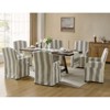 Arnold dining chair Set of 6 roll arms|ARTFUL LIVING DESIGN - 2 of 4