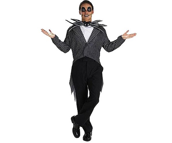 Men's Jack Skellington Costume One Size