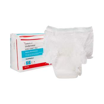 Attends Advanced Briefs for Incontinence, Ultimate Absorbency, Unisex,  Medium, 24 Count, 4 Packs, 96 Total