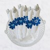 Big Dot of Happiness Hanukkah Menorah - Chanukah Holiday Party Paper Napkin Holder - Napkin Rings - Set of 24 - 3 of 4