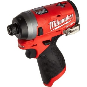 Milwaukee M12 FUEL 1/4 in. Cordless Brushless Impact Driver Tool Only : Milwaukee - 1 of 4