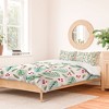 Angela Minca Xmas branches white Duvet Cover + Pillow Sham(s) - Deny Designs - 2 of 4