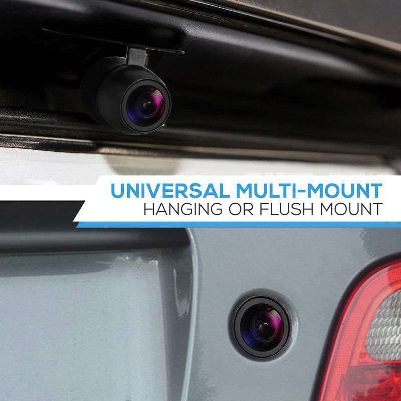 Pyle® Front & Backup Camera with Universal Mount, 3 of 10