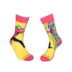 Behind the Fabric (Street Art) Socks from the Sock Panda (Tween Sizes, Small) - 1 of 4