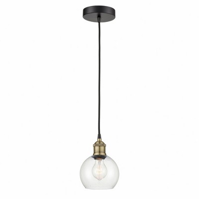 Athens - 1 Light Mini Pendant In Industrial Style-8.88 Inches Tall and 6 Inches Wide