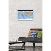 Trends International Map - World Time Zones Unframed Wall Poster Prints - 2 of 4