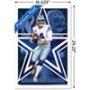 Trends International NFL Dallas Cowboys - Dak Prescott 22 Framed Wall Poster Prints - 3 of 4