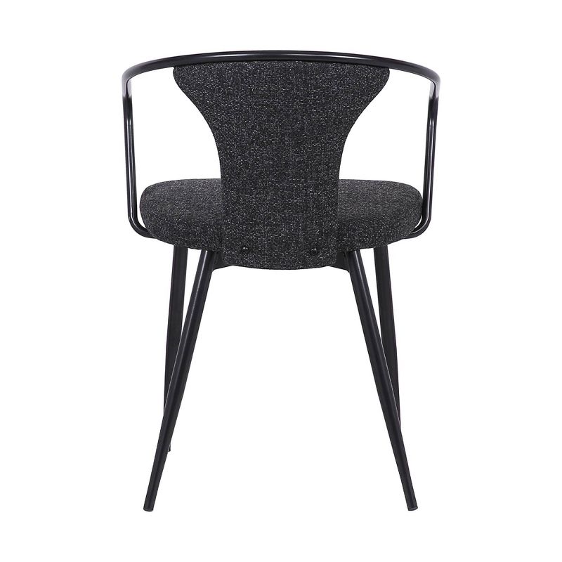 Francis Contemporary Dining Chair Black - Armen Living, 6 of 8