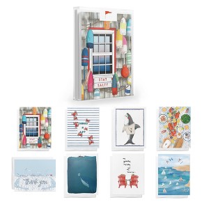 Nautical Greeting Card Pack Assorted Set (8 ct.) by Ramus & Co - 1 of 4