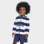 Toddler Striped Cover Up Top - Cat & Jack™ Blue