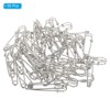 Unique Bargains Large Metal Sturdy Sewing Safety Pins for Blankets 50 Pcs - 3 of 4
