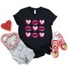 Simply Sage Market Women's Hearts and Lips Chart Short Sleeve Graphic Tee - 3 of 4