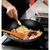 Bruntmor 14" Nonstick Enamel Cast Iron Skillet Pan With Large Loop Handles - Gray - image 2 of 4