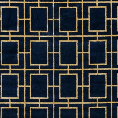 navy blue gold
