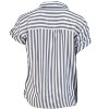 BeachLunchLounge Women's Darby Short Sleeve Button Front Shirt | Barrier Island Blue - 3 of 3