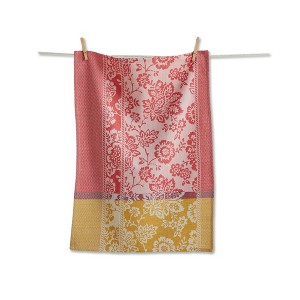 Tag Jacqura Mireille Jacquard Tea Towel - Multi Kitchen Towels, Machine Washable, 28" x 20" - Everyday Use - 1 of 1