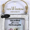 3.75 In Window Message Ornament Mini Family Friend Professional Tree Ornaments - 2 of 3