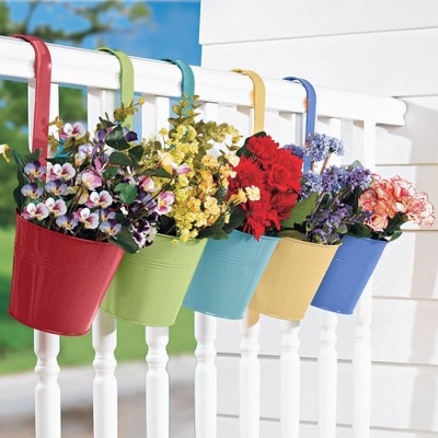 BrylaneHome Hanging Planters, Set Of 5