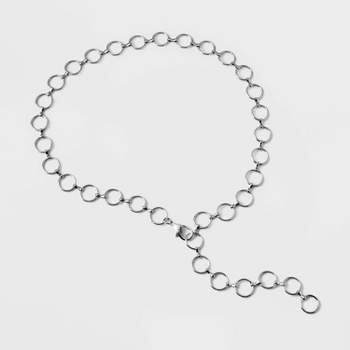 Girls' Chain Belt - art class™ Silver