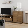 Whizmax Dresser for Bedroom, Wood Dresser Organizer, 5 Drawer Dresser with Deep Space, Storage Cabinet for Entryway, Hallway, Home Office - 3 of 4