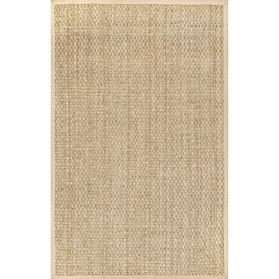 Nuloom Hesse Checker Weave Seagrass Indoor Area Rug