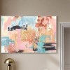 Art Remedy Doll Memories - Abstract Splashes Colorful Abstract Wall Art Framed - 2 of 4
