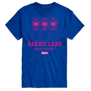 Men's - Barbie - Barbie Land Delivery Milk Short Sleeve Graphic T-Shirt - 1 of 4
